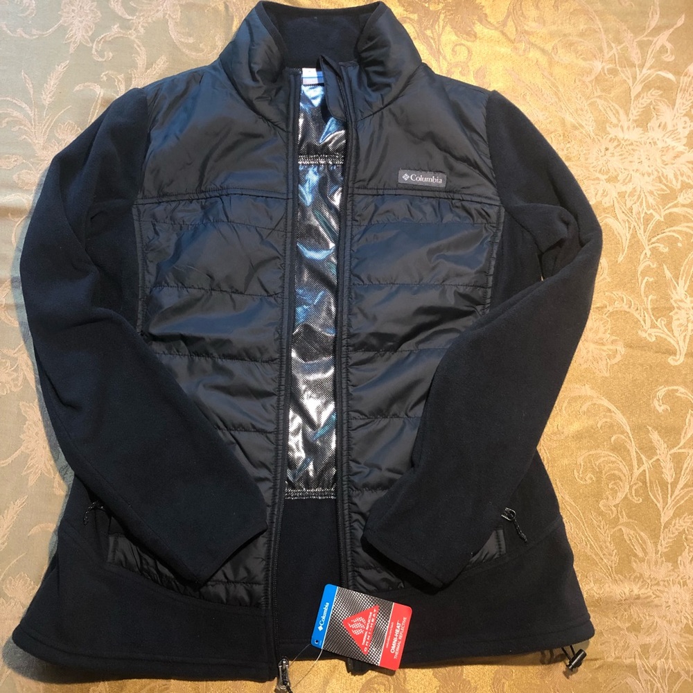 Black Columbia OmniHeat Jacket
